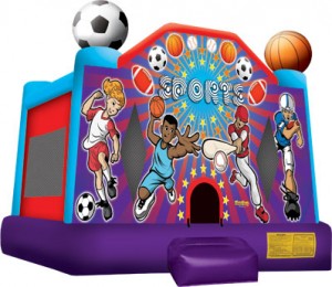 Large Sports Bounce House
